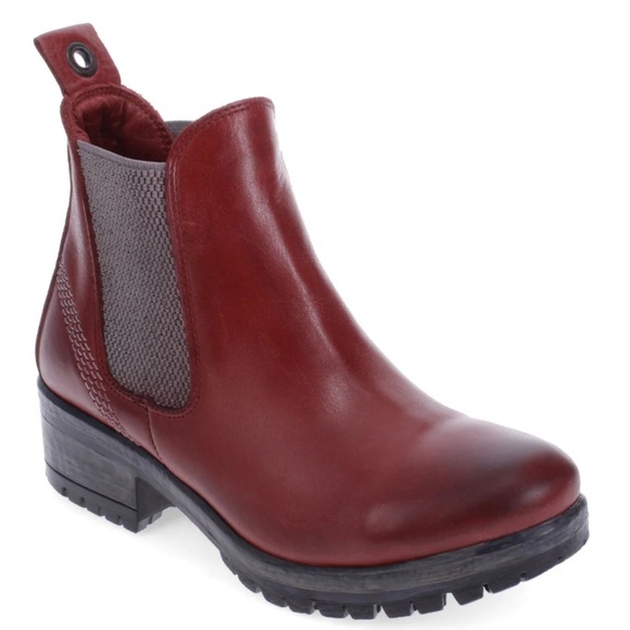 Beuno Florida Leather Chelsea Boot Burgundy Size EUR 41 / US 9.5-10 EUC - Picture 2 of 15